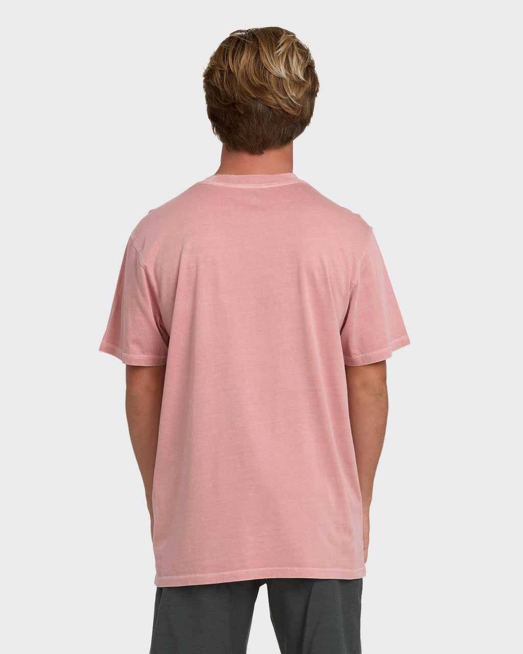 Billabong Essential Wave Washed Premium Short Sleeve Pocket Tee - Ash Rose