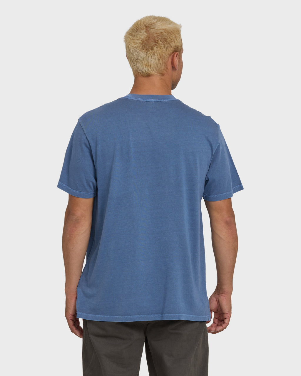 Billabong Essential Wave Washed Premium Short Sleeve Pocket Tee - Blue Horizon