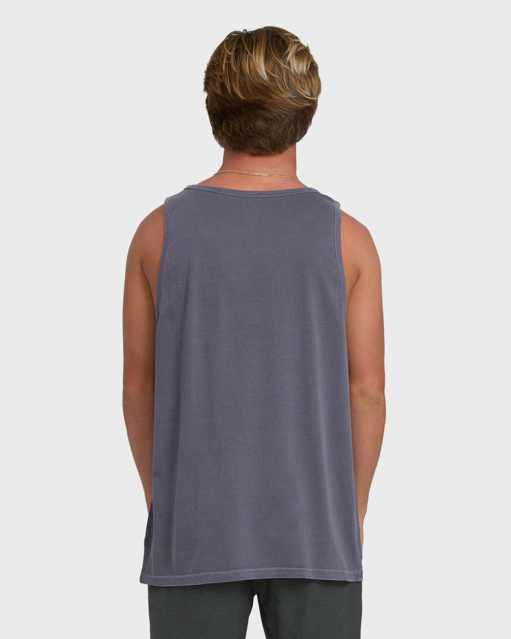 Billabong Essential Pocket Wave Washed Premium Tank Top - Graystone