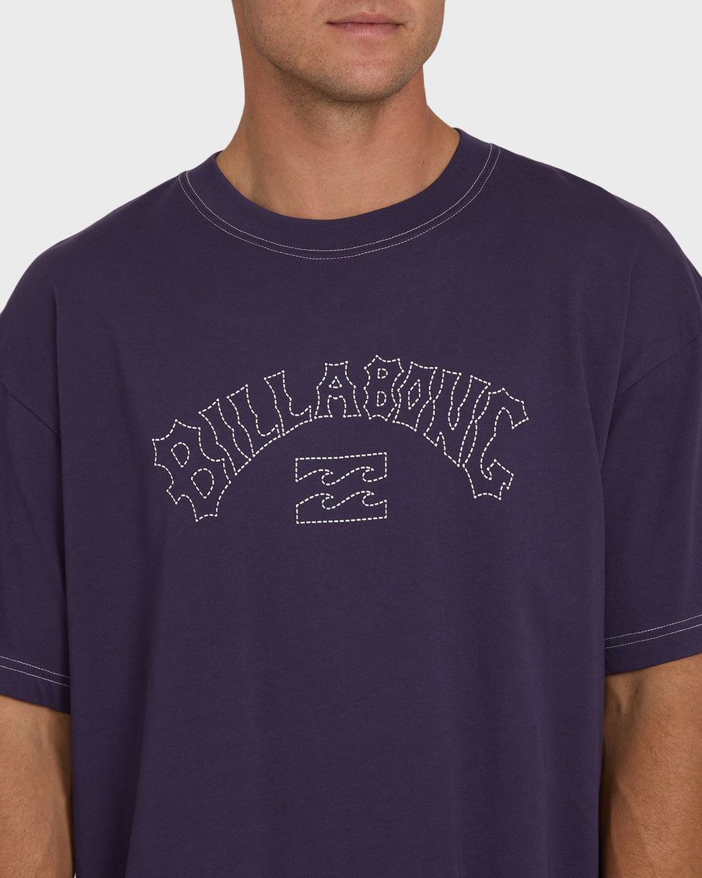 Billabong Dash OG Short Sleeve Knit T-Shirt - Purple Velvet