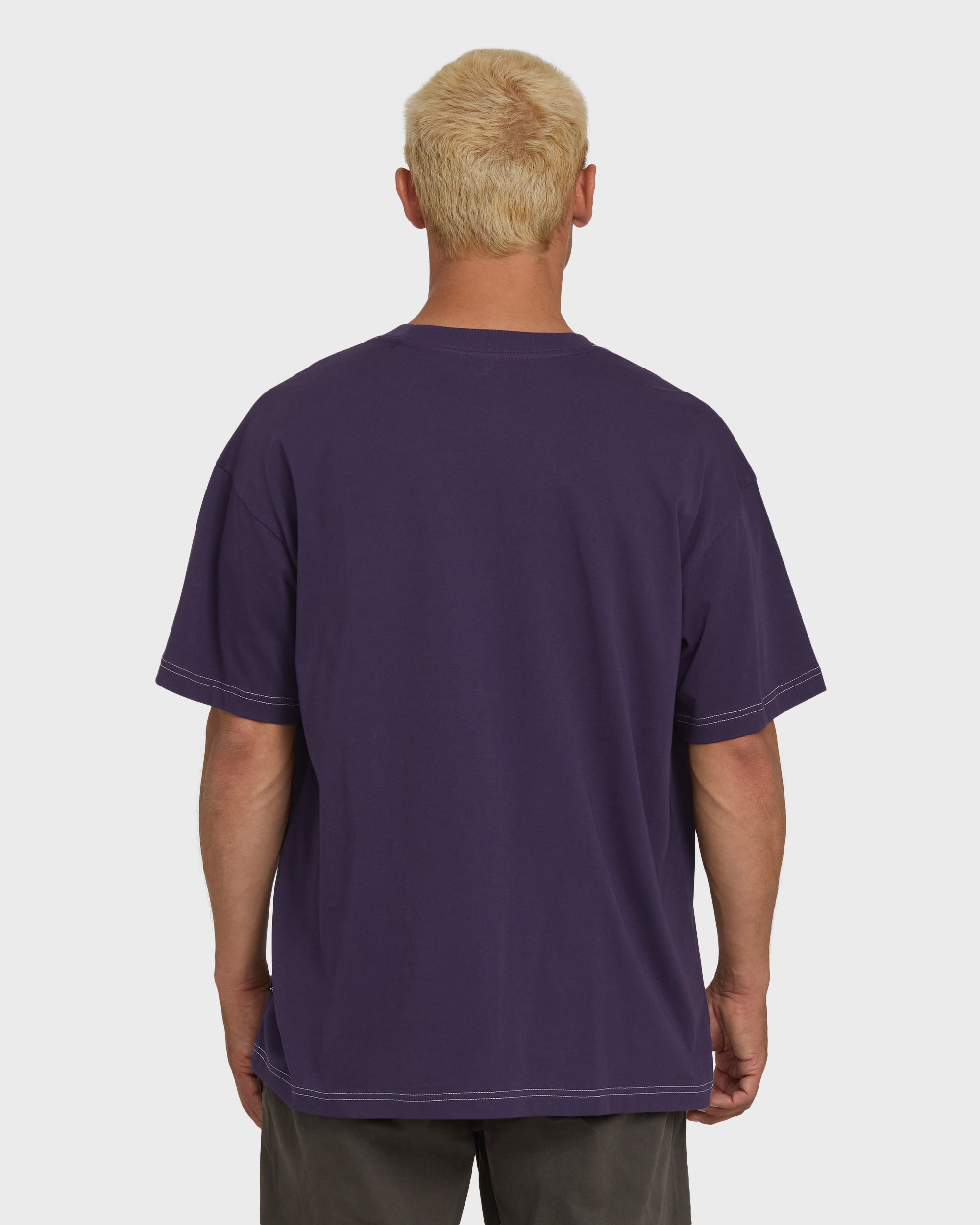 Billabong Dash OG Short Sleeve Knit T-Shirt - Purple Velvet