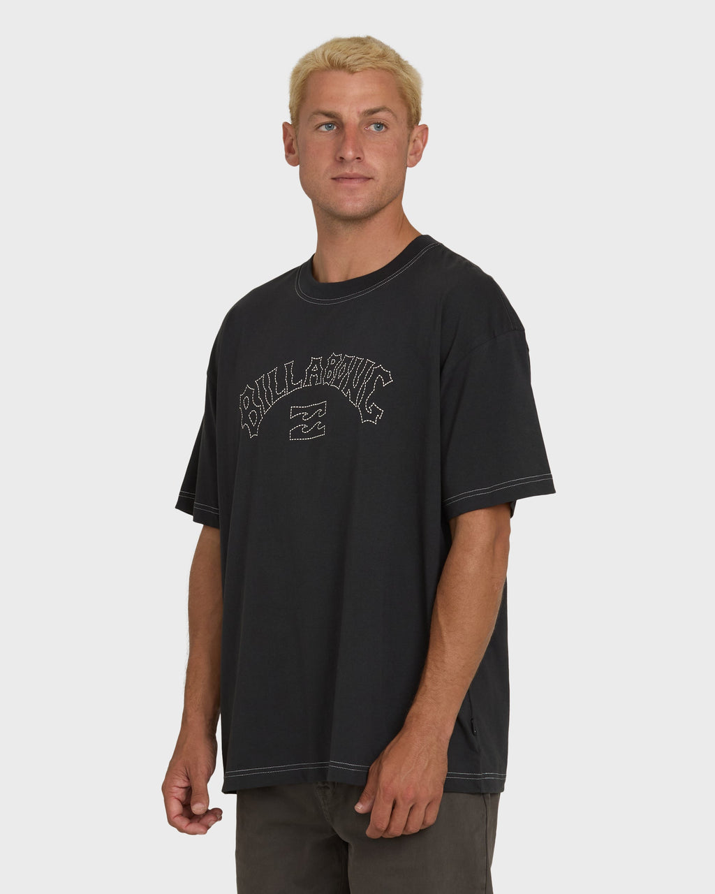 Billabong Dash OG Short Sleeve Knit T-Shirt - Washed Black