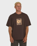 Billabong Link OG Short Sleeve Knit T-Shirt - Chocolate Brown