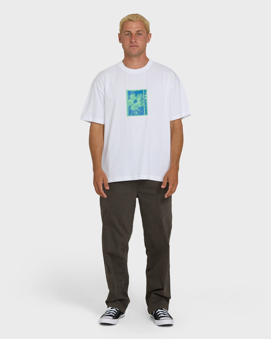 Billabong Link OG Short Sleeve Knit T-Shirt - White