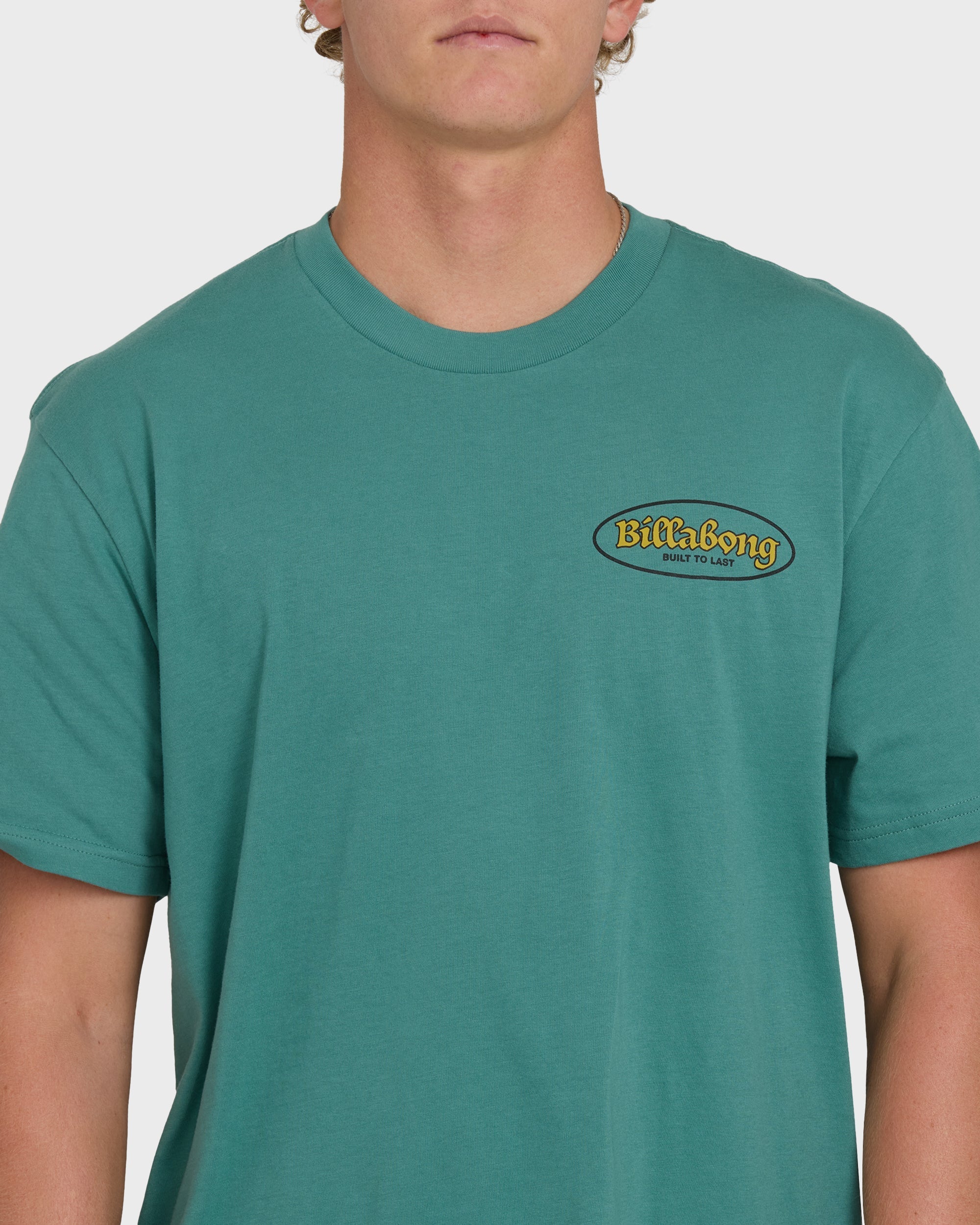 Billabong At Last Premium Short Sleeve Knit T-Shirt - Deep Sea