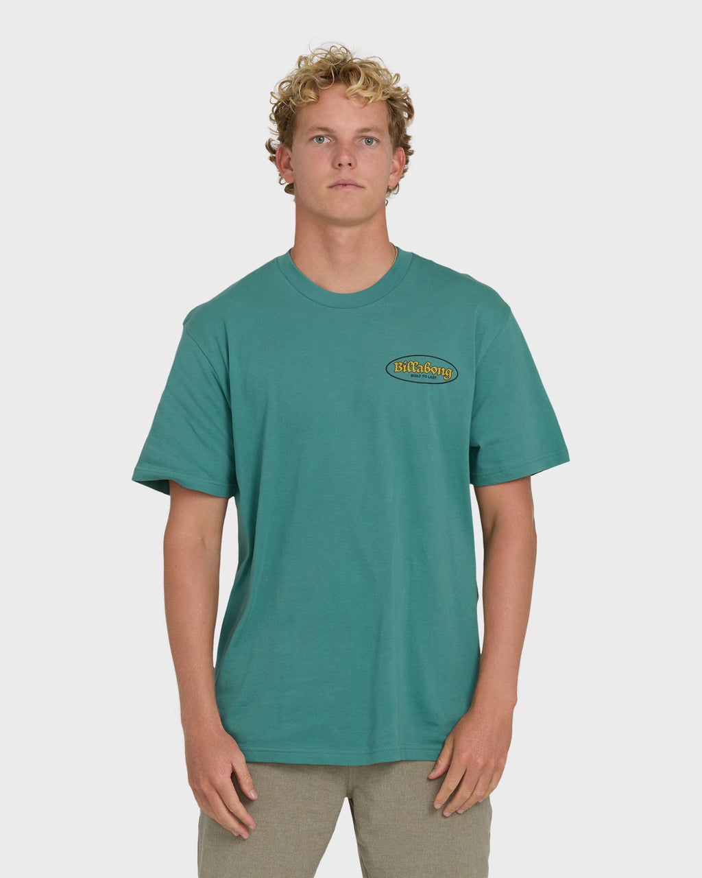 Billabong At Last Premium Short Sleeve Knit T-Shirt - Deep Sea