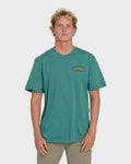 Billabong At Last Premium Short Sleeve Knit T-Shirt - Deep Sea