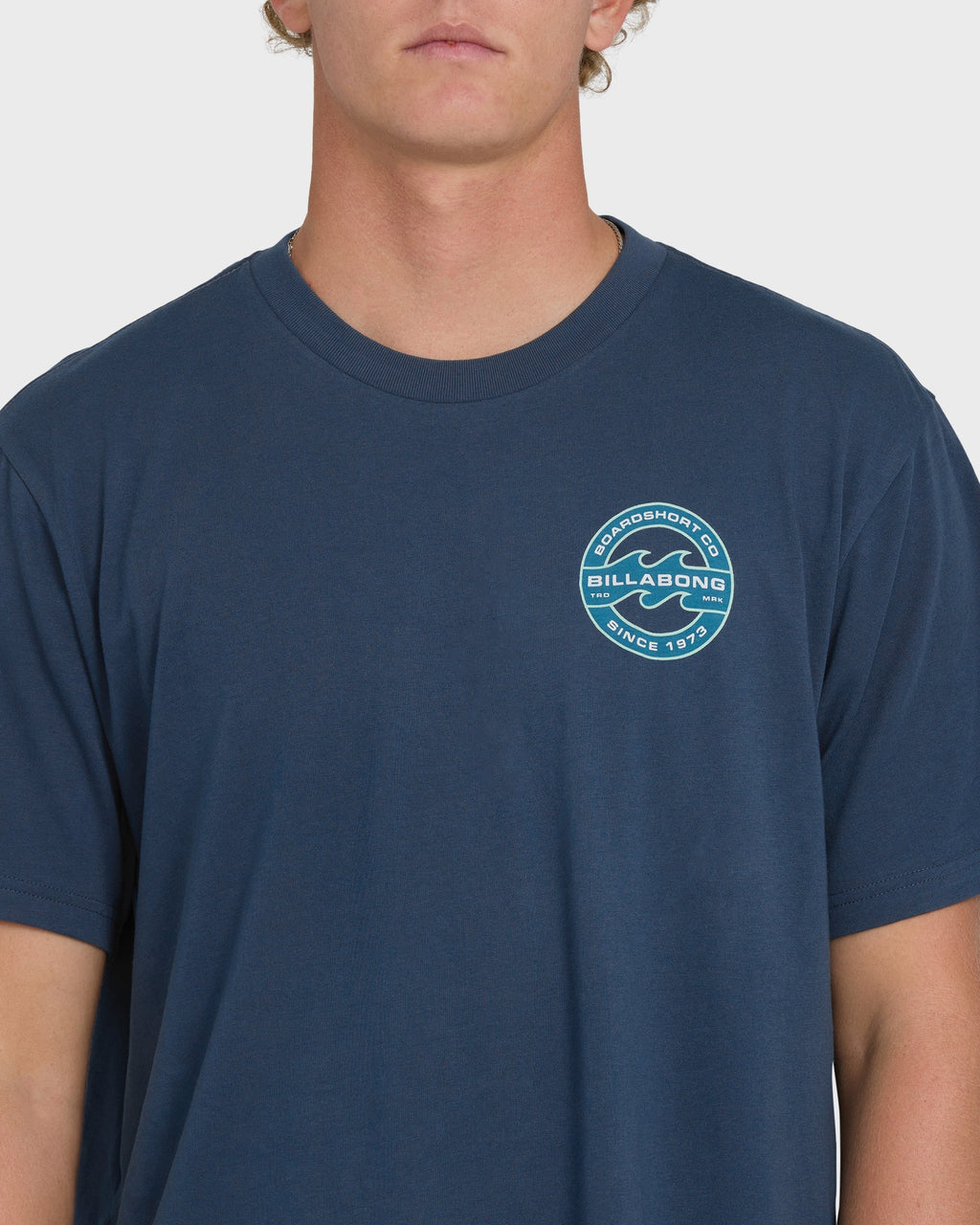 Billabong Hollow Fill Premium Short Sleeve T-Shirt - Dark Denim