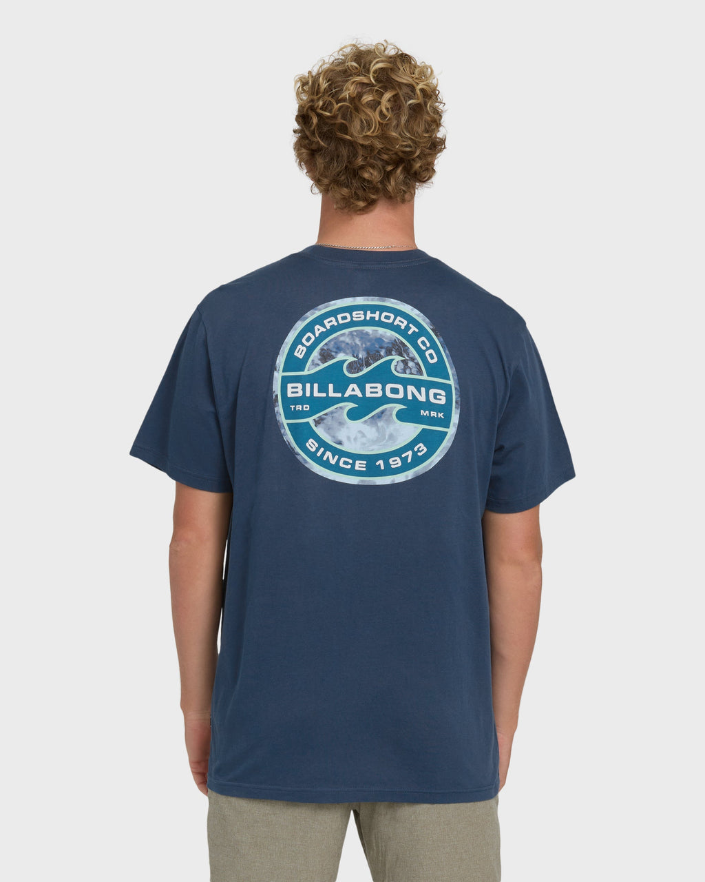 Billabong Hollow Fill Premium Short Sleeve T-Shirt - Dark Denim