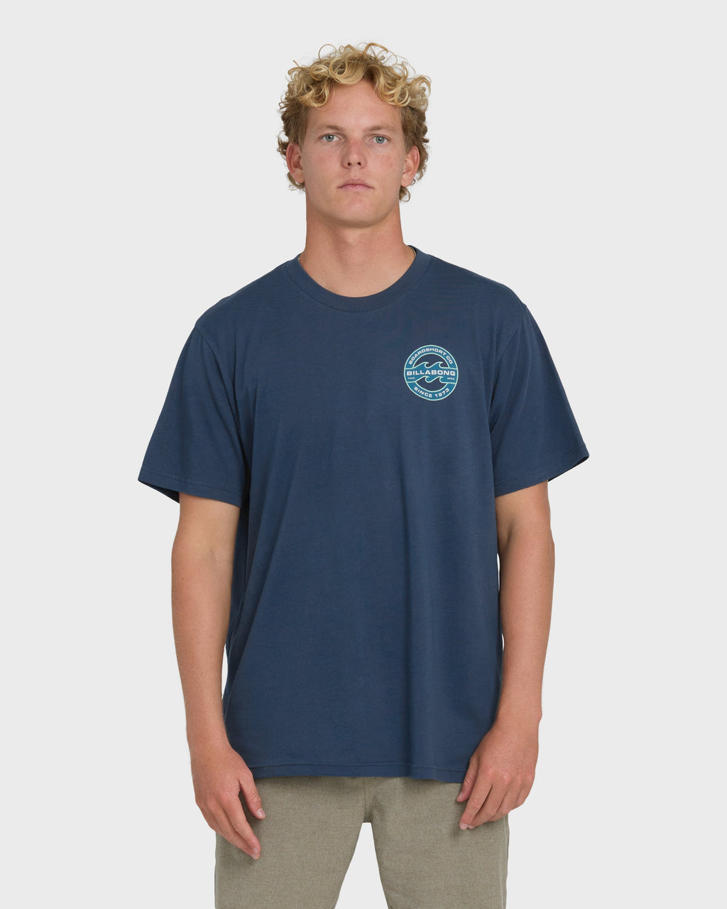 Billabong Hollow Fill Premium Short Sleeve T-Shirt - Dark Denim