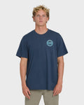 Billabong Hollow Fill Premium Short Sleeve T-Shirt - Dark Denim