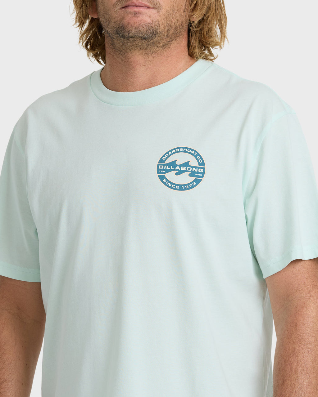 Billabong Hollow Fill Premium Short Sleeve T-Shirt - Sea Glass