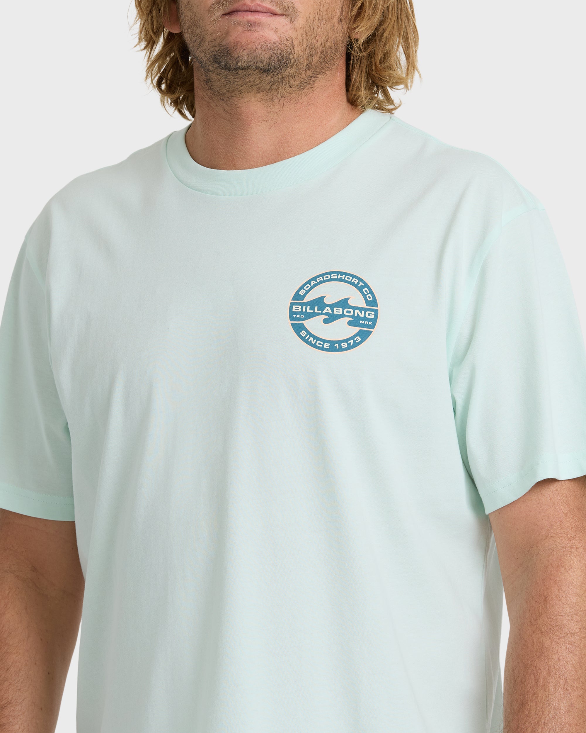 Billabong Hollow Fill Premium Short Sleeve T-Shirt - Sea Glass