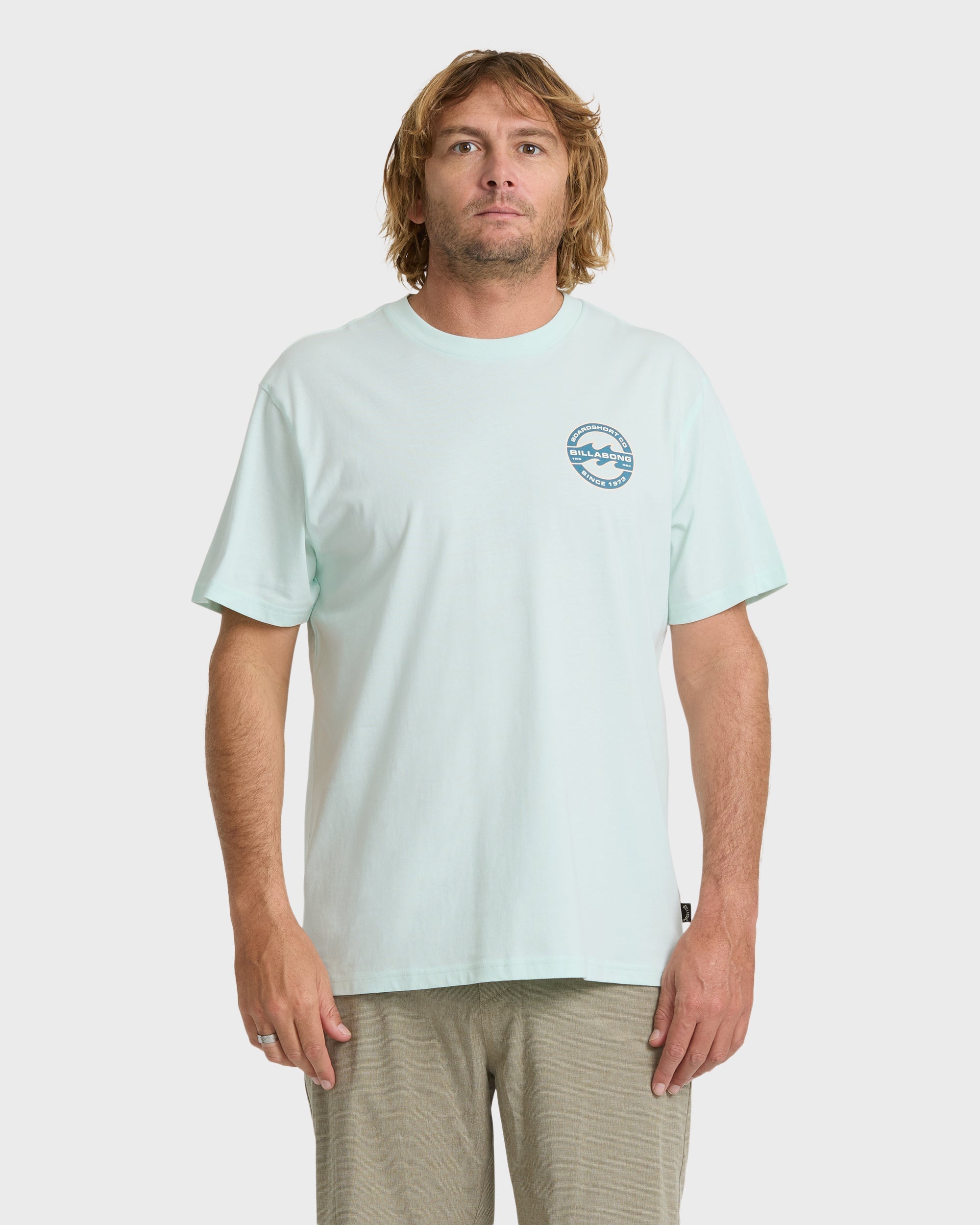 Billabong Hollow Fill Premium Short Sleeve T-Shirt - Sea Glass