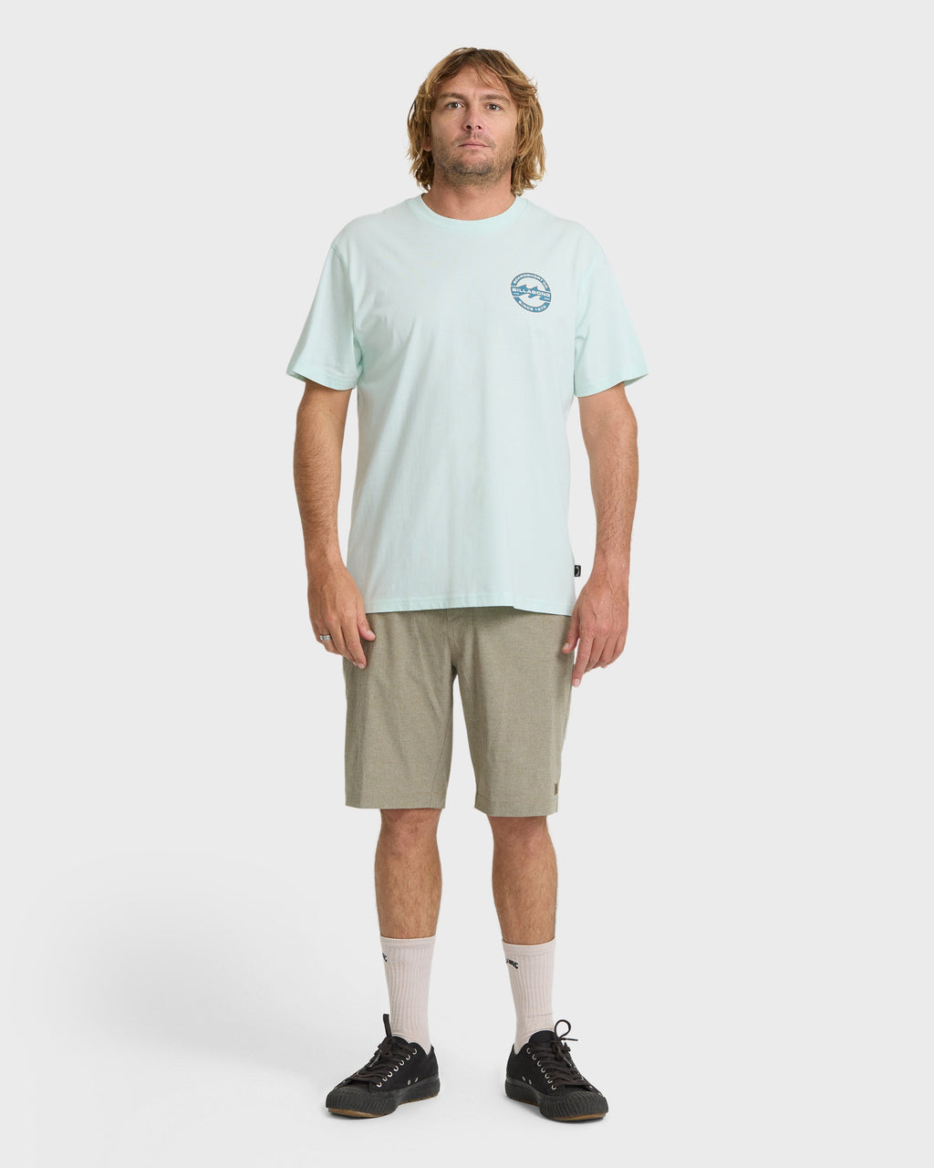 Billabong Hollow Fill Premium Short Sleeve T-Shirt - Sea Glass