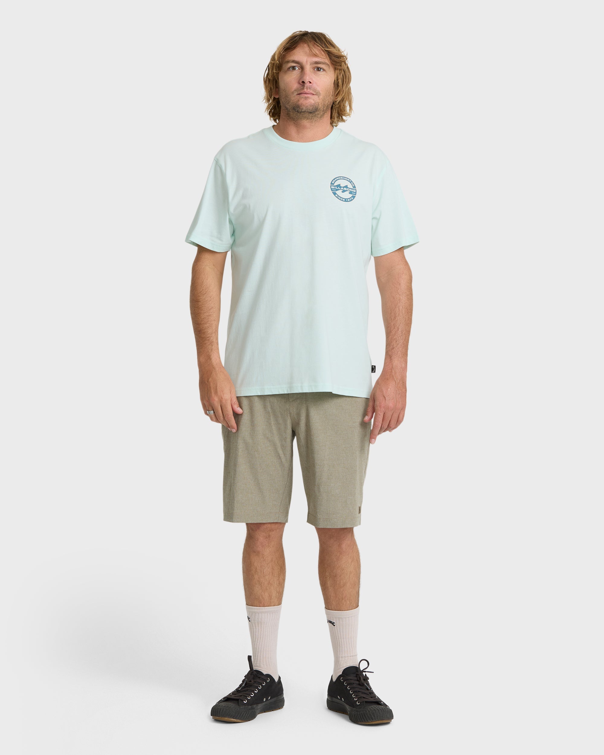 Billabong Hollow Fill Premium Short Sleeve T-Shirt - Sea Glass