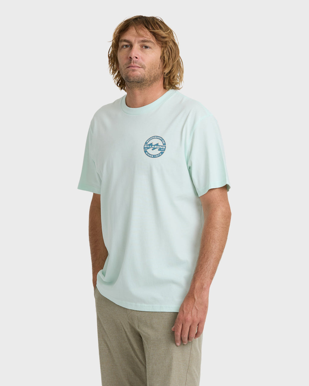 Billabong Hollow Fill Premium Short Sleeve T-Shirt - Sea Glass