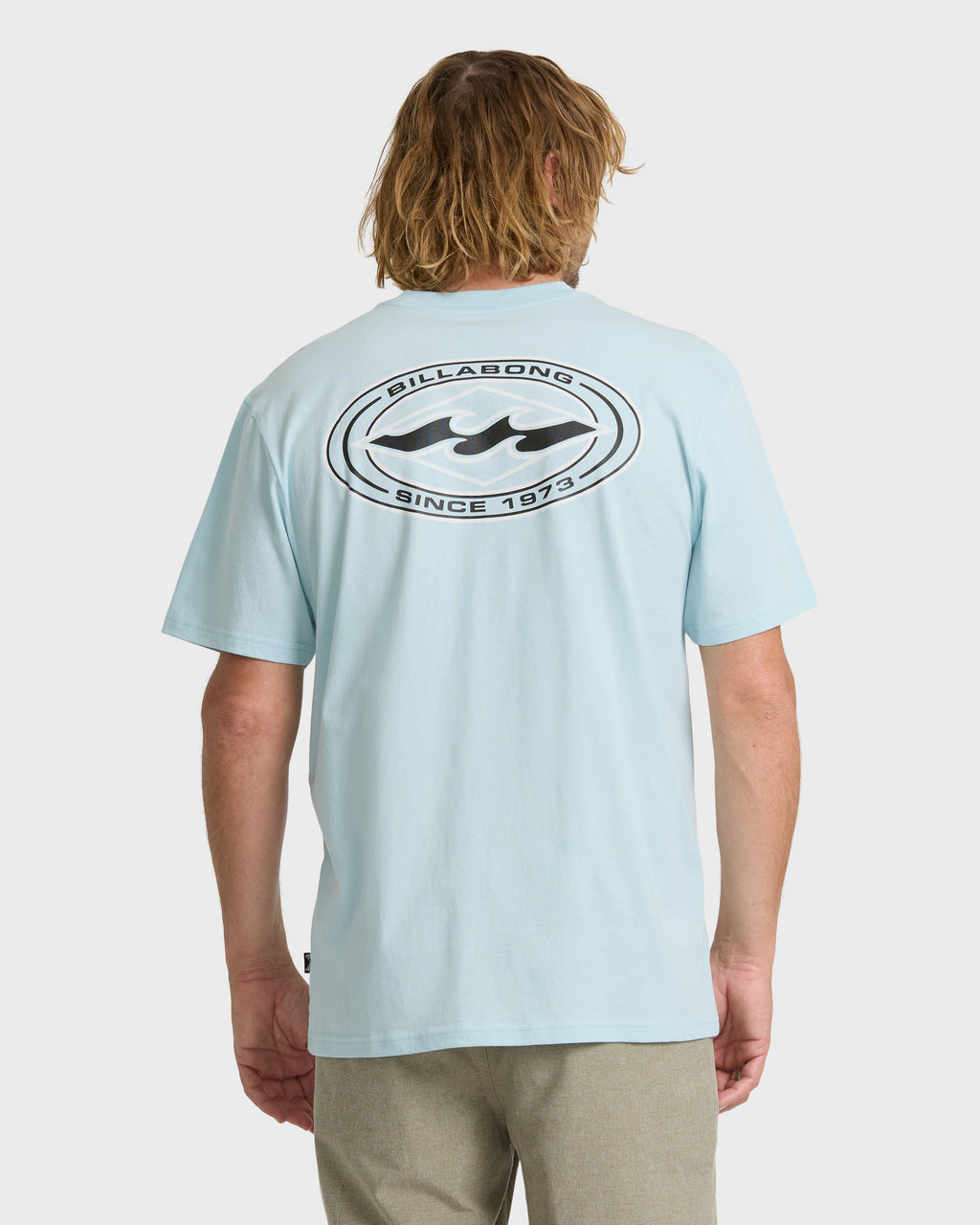 Billabong Rotor Diamond Premium Short Sleeve Graphic T-Shirt - Coastal Blue
