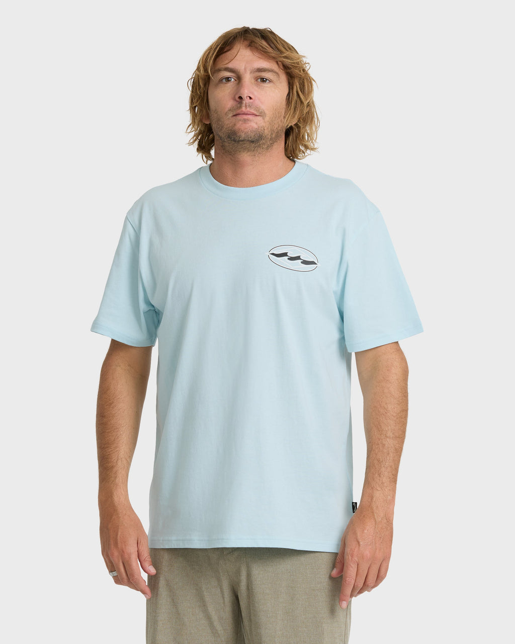 Billabong Rotor Diamond Premium Short Sleeve Graphic T-Shirt - Coastal Blue