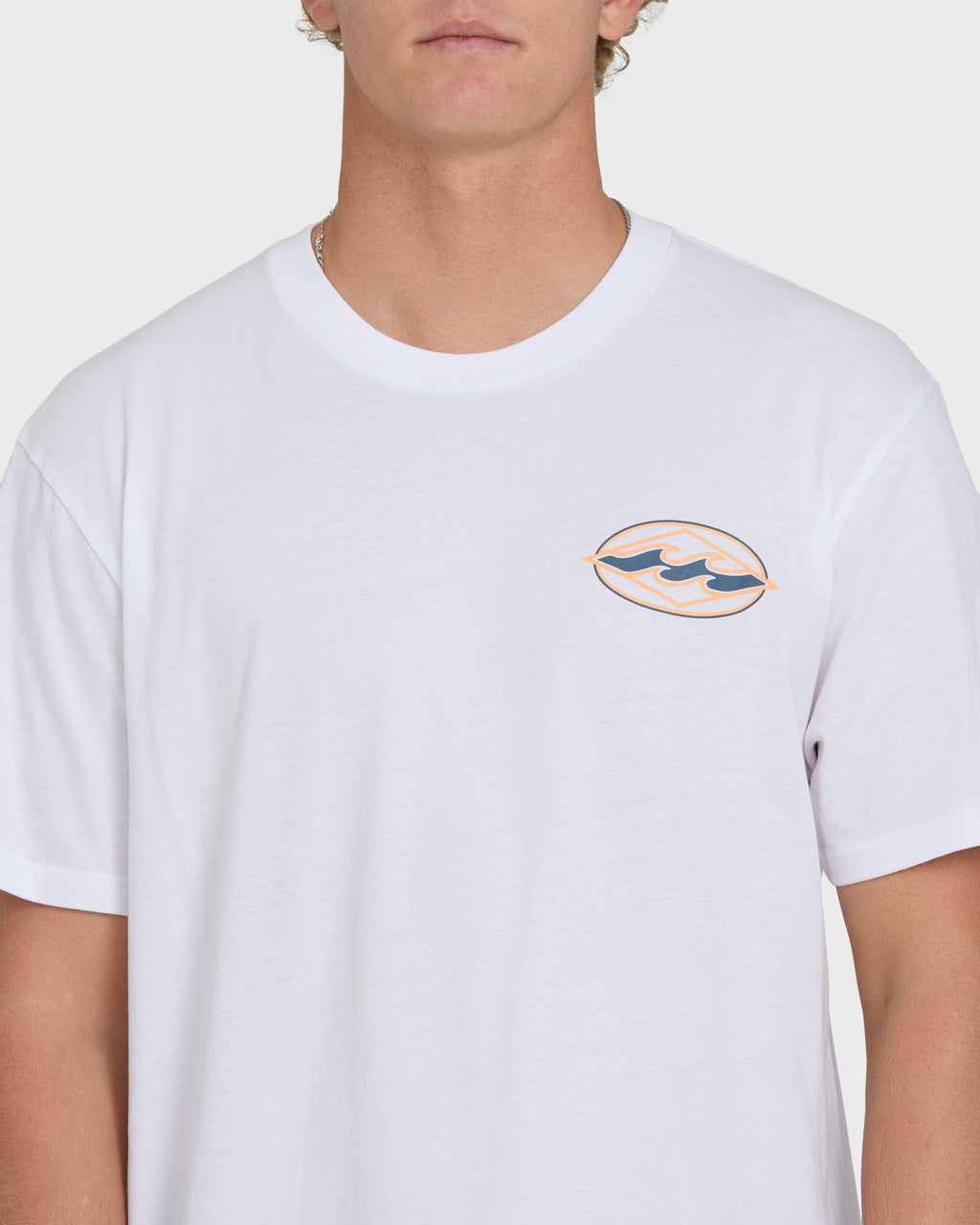 Billabong Rotor Diamond Premium Short Sleeve Graphic T-Shirt - White