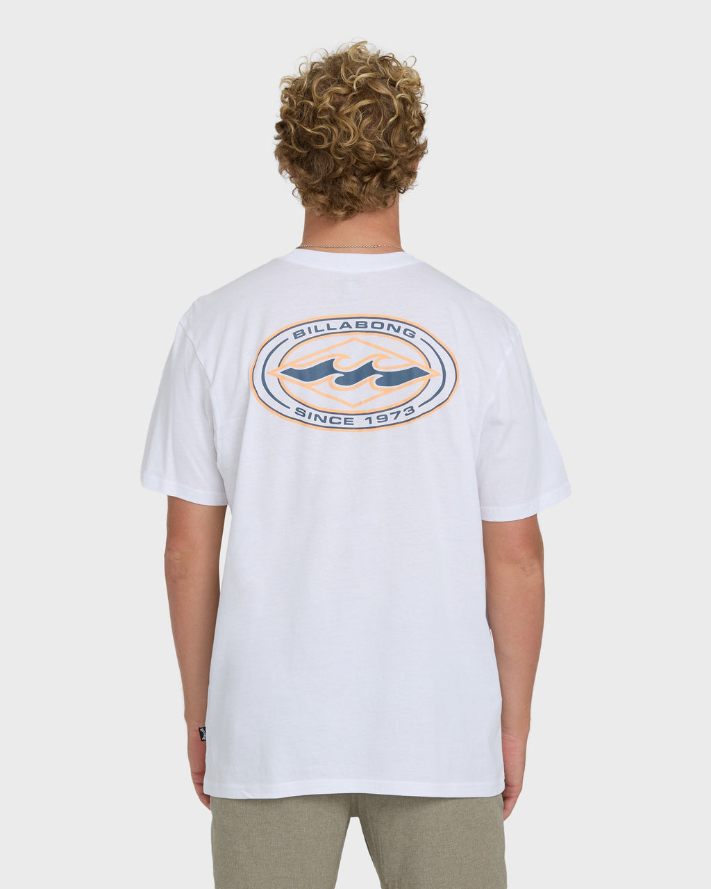 Billabong Rotor Diamond Premium Short Sleeve Graphic T-Shirt - White