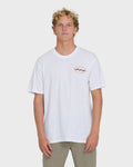 Billabong Rotor Diamond Premium Short Sleeve Graphic T-Shirt - White