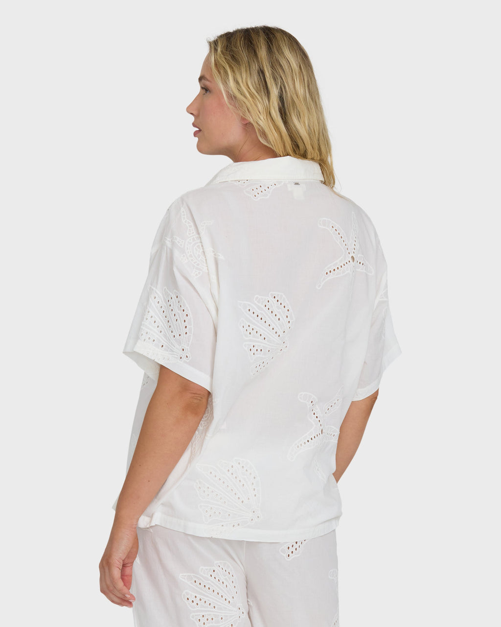Billabong Beach Livin Woven Shirt - Salt Crystal