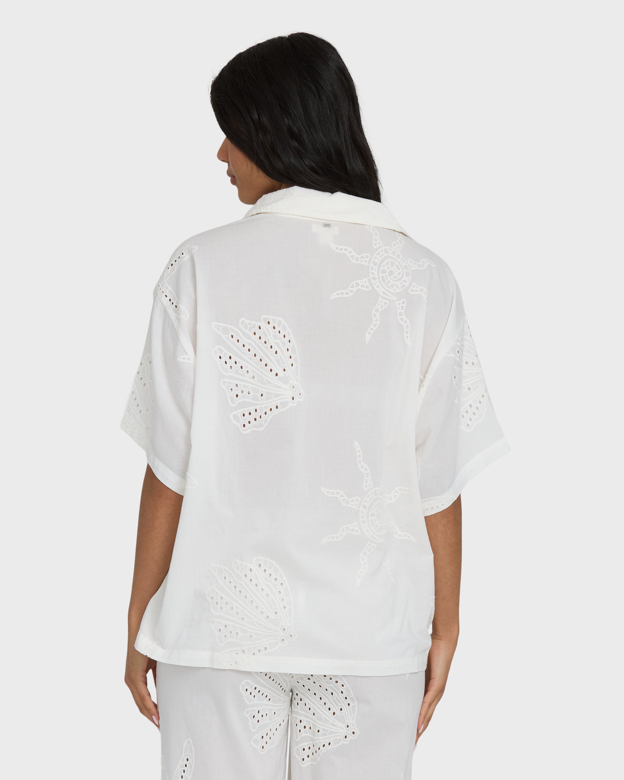 Billabong Beach Livin Woven Shirt - Salt Crystal