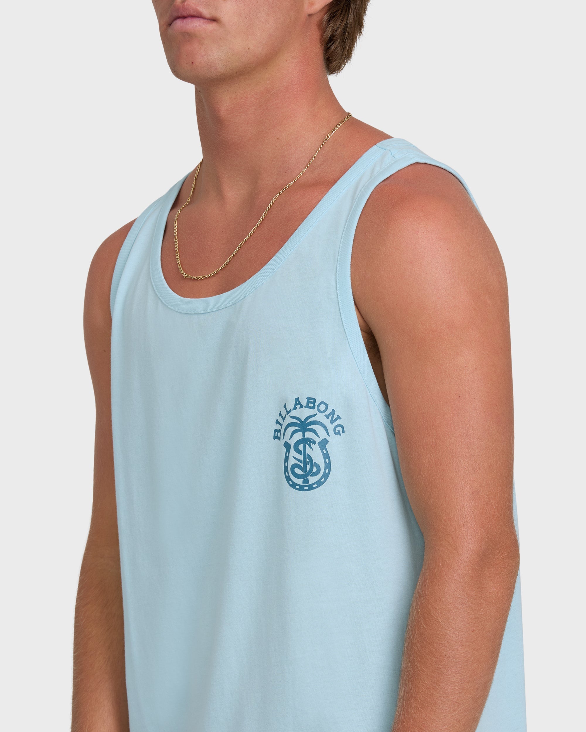 Billabong Forge Premium Tank Top - Coastal Blue