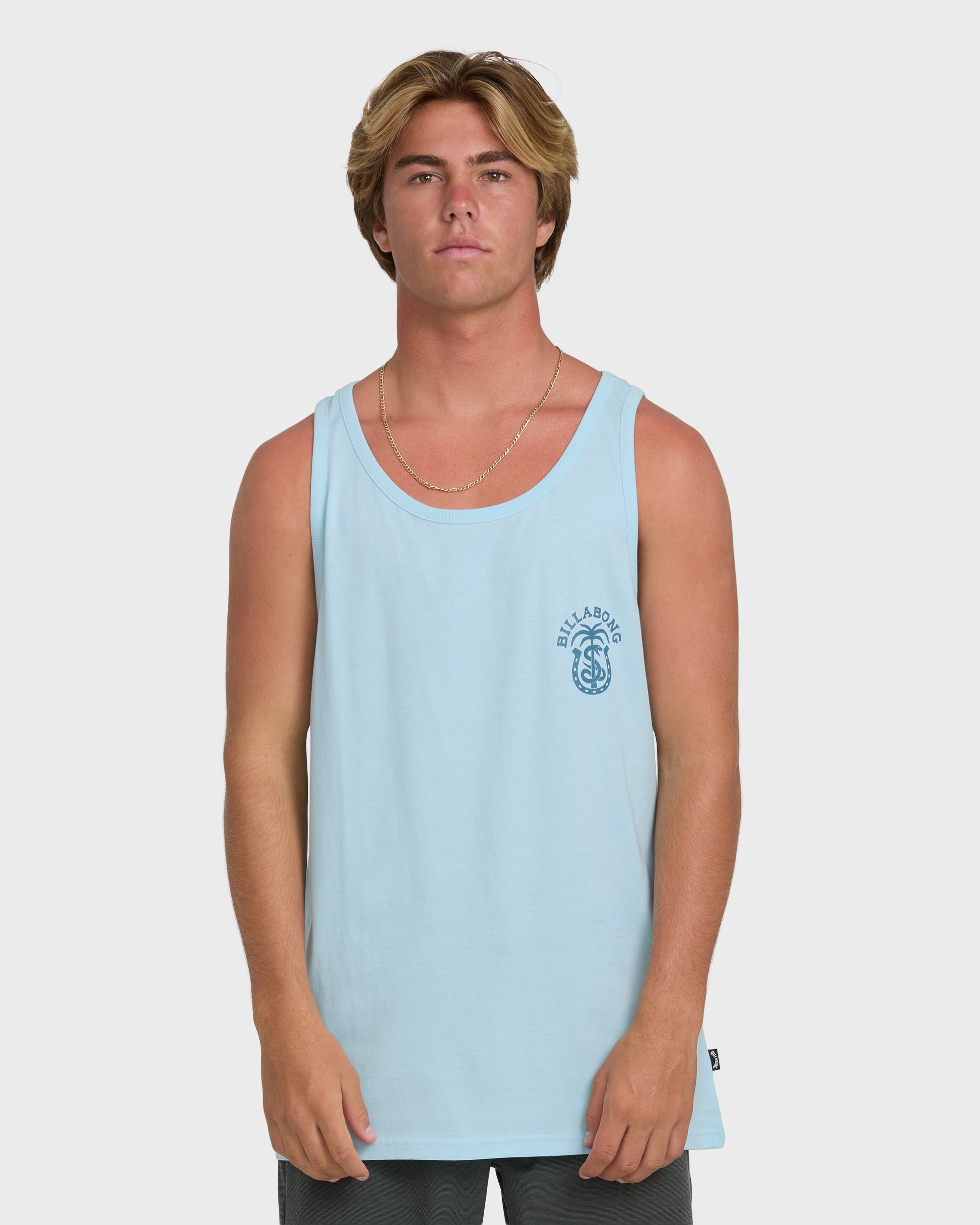 Billabong Forge Premium Tank Top - Coastal Blue