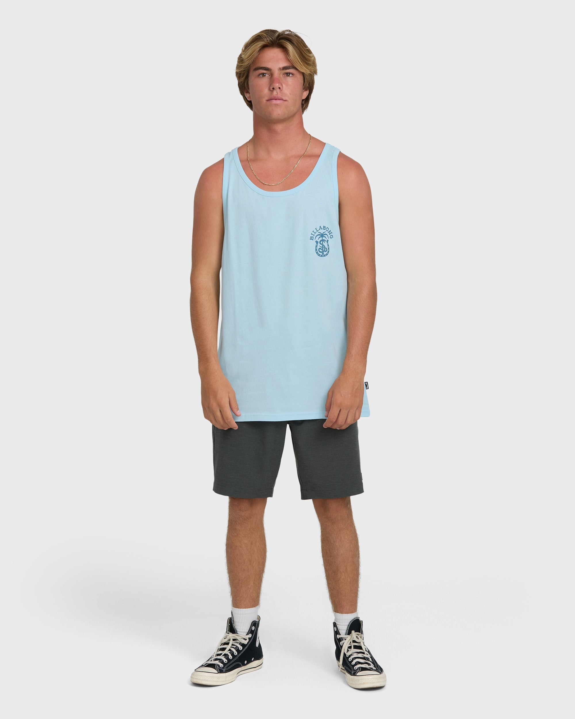 Billabong Forge Premium Tank Top - Coastal Blue
