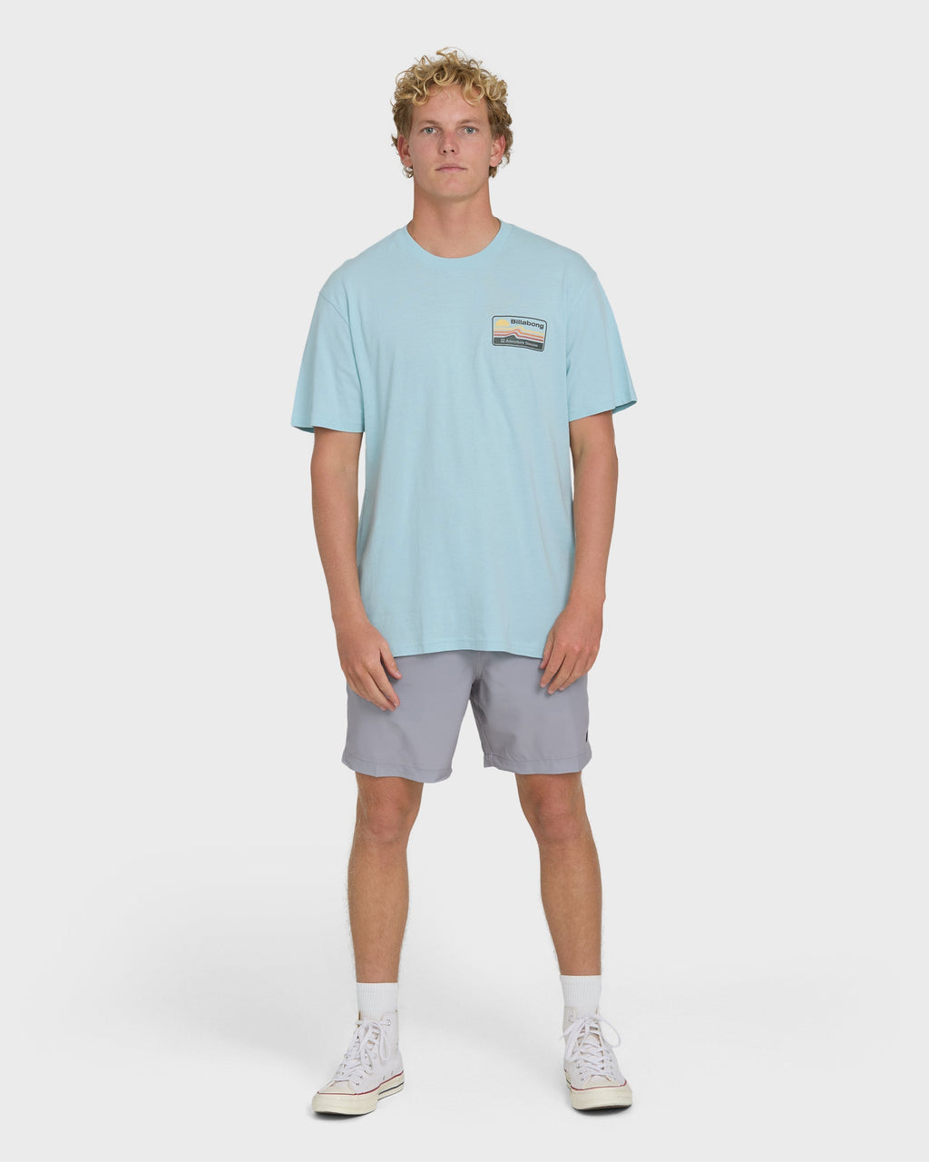 Billabong A/Div Range Premium Short Sleeve T-Shirt - Winter Sky