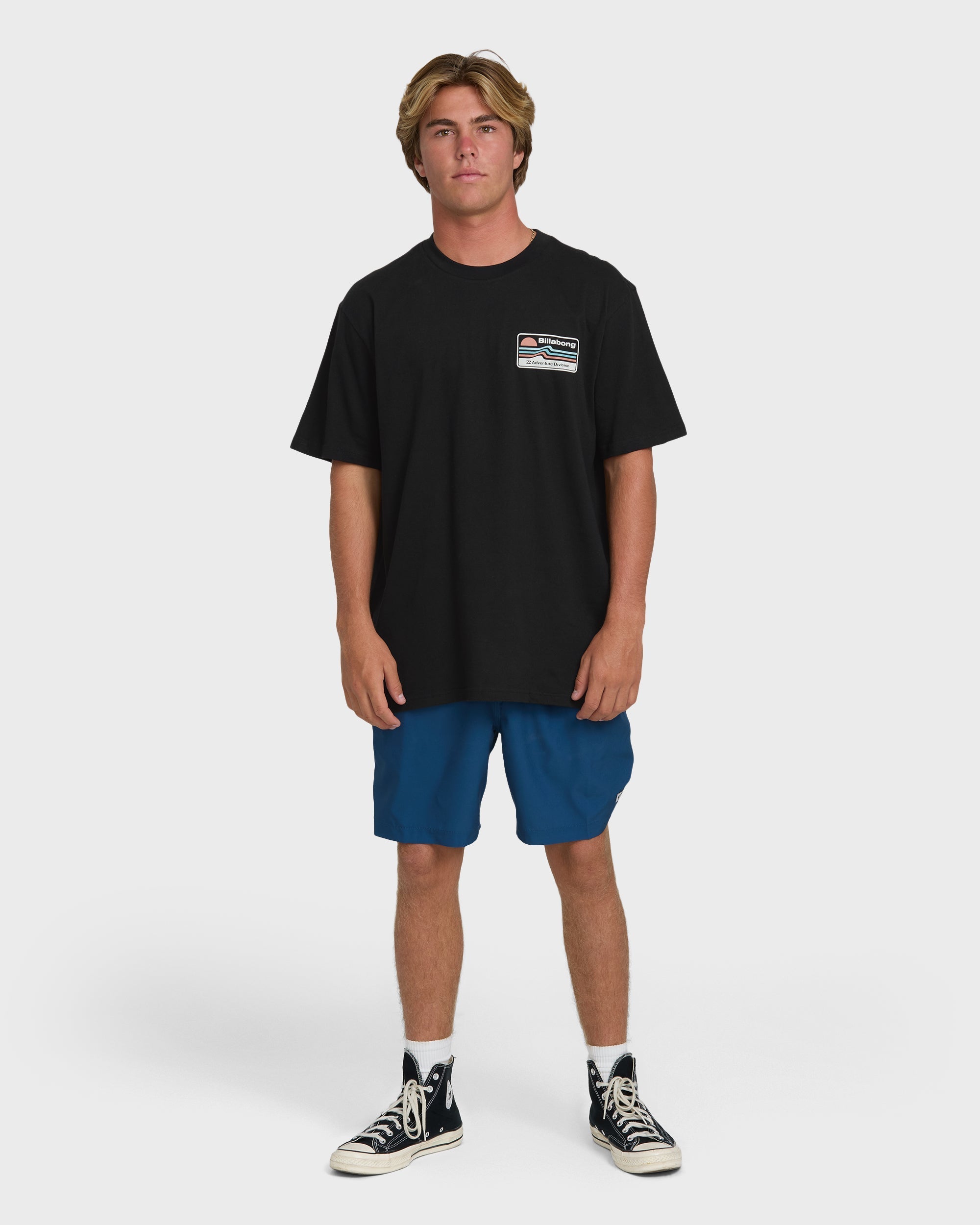 Billabong A/Div Range Premium Short Sleeve T-Shirt - Black