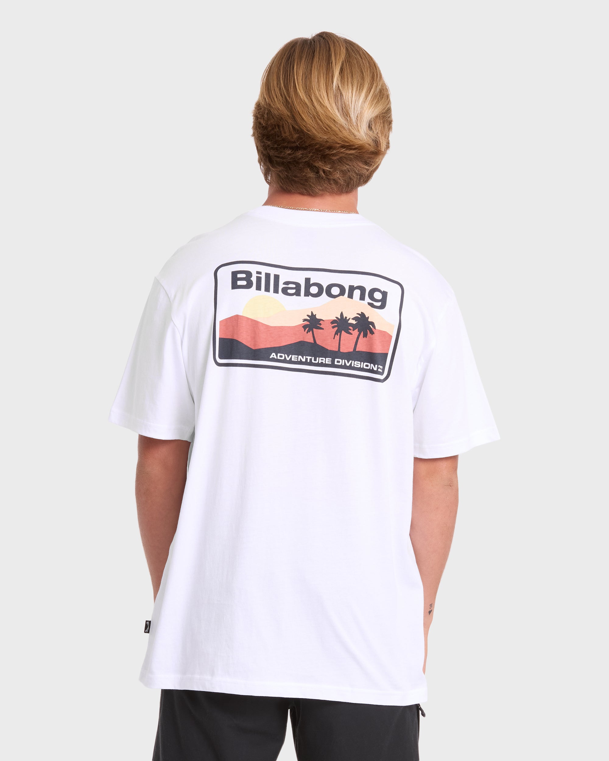 Billabong Adventure Division Range Premium Short Sleeve Knit T-Shirt - White