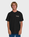 Billabong A/Div Agave Premium Short Sleeve Cotton T-Shirt - Black