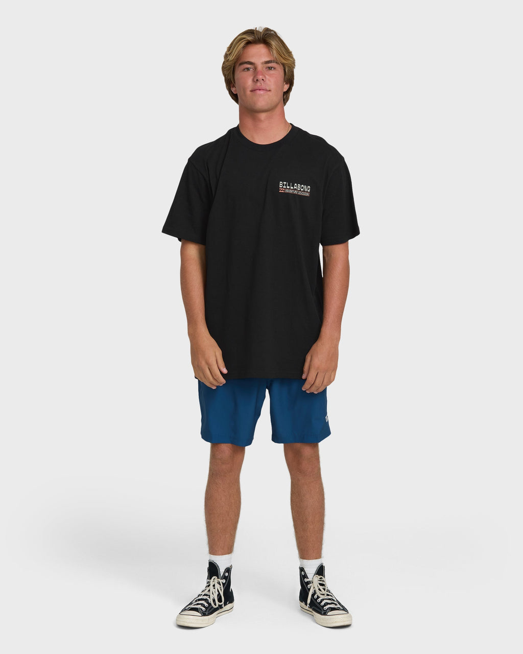 Billabong A/Div Agave Premium Short Sleeve Cotton T-Shirt - Black