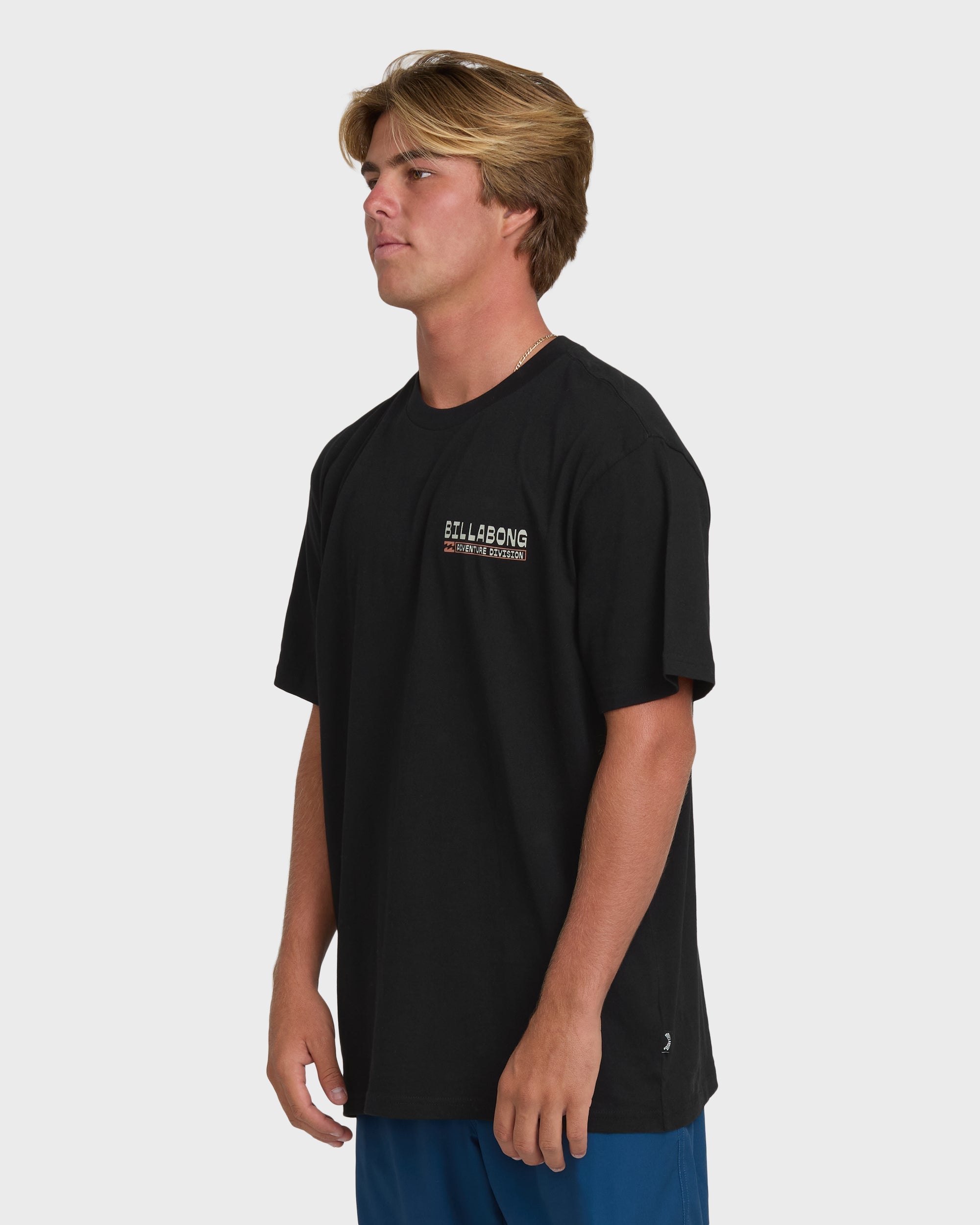 Billabong A/Div Agave Premium Short Sleeve Cotton T-Shirt - Black