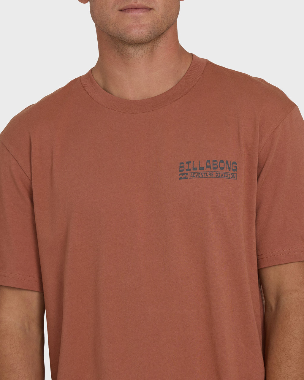 Billabong A/Div Agave Premium Short Sleeve Cotton T-Shirt - Cedar Wood