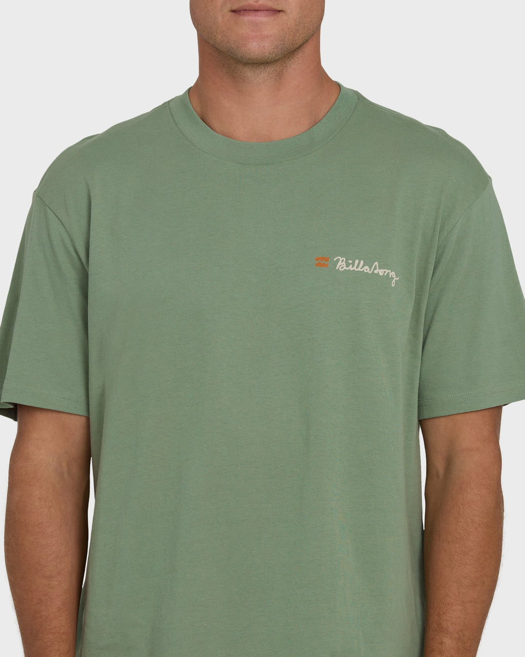 Billabong Making Tracks Premium Short Sleeve Knit T-Shirt - Hedge Green