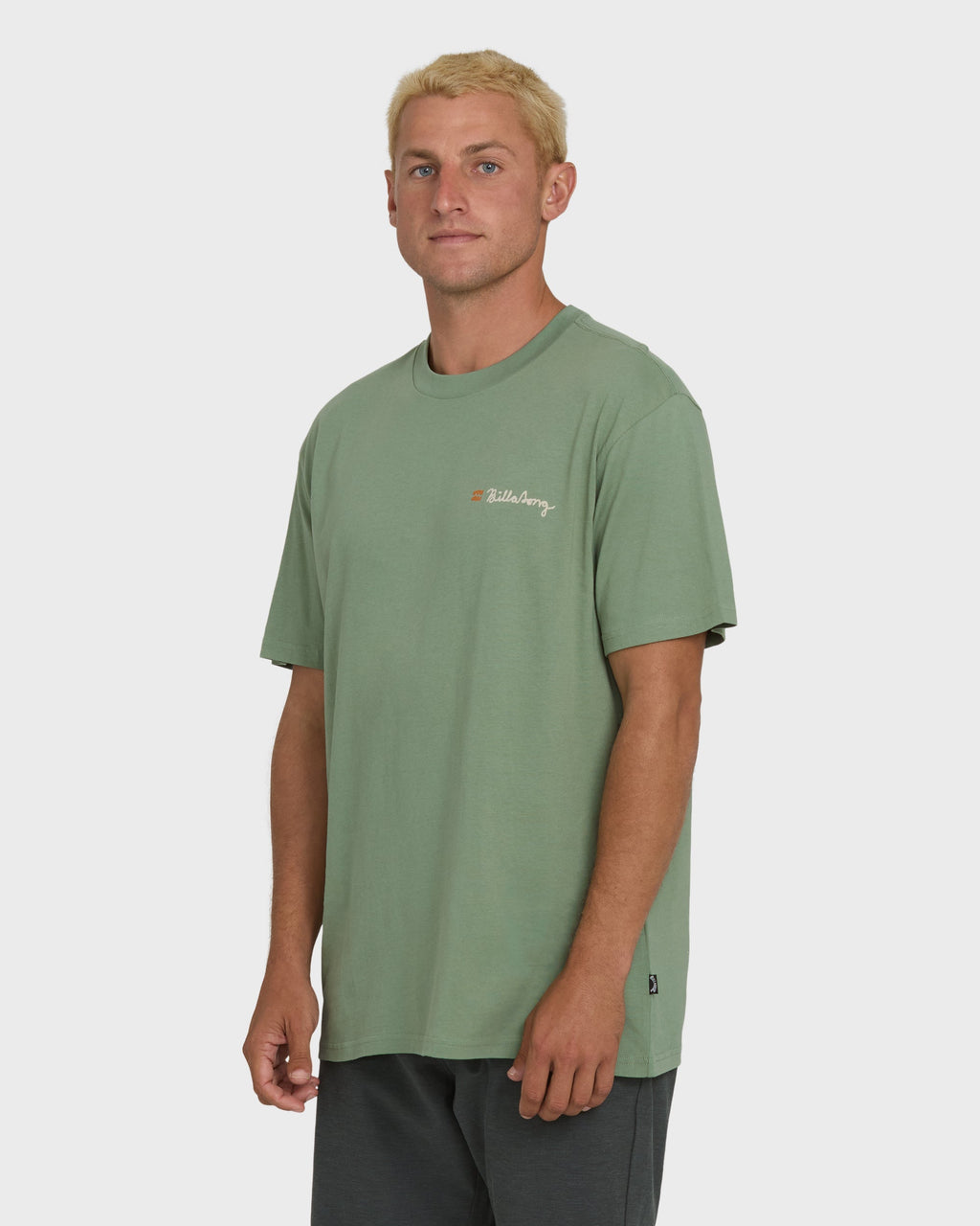 Billabong Making Tracks Premium Short Sleeve Knit T-Shirt - Hedge Green