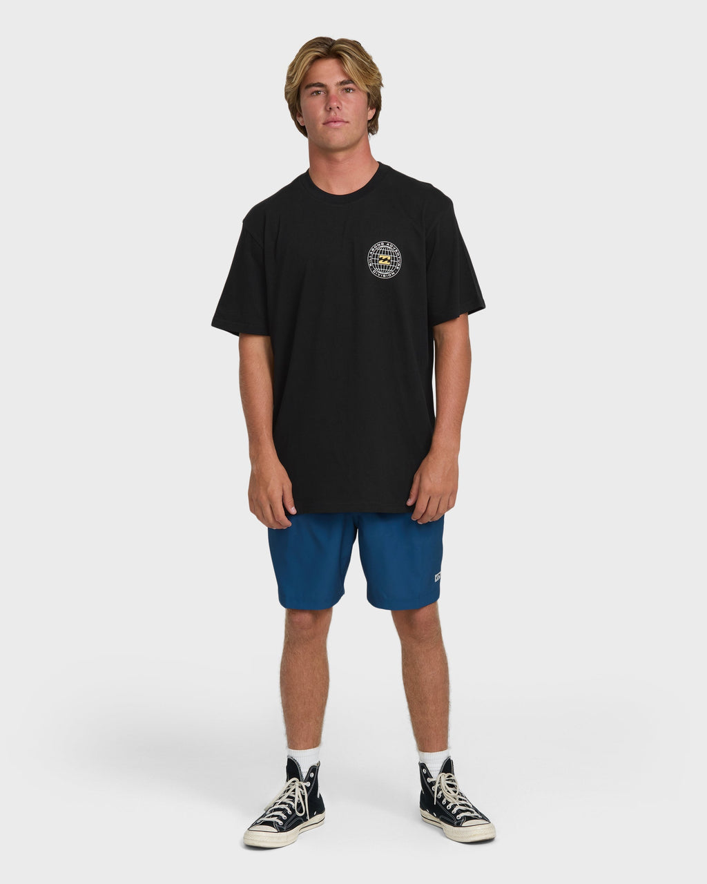 Billabong A/Div Rockies Premium Short Sleeve Knit T-Shirt - Black