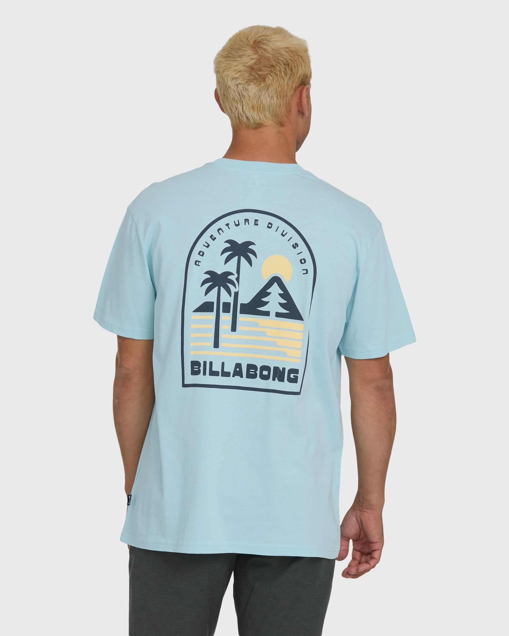 Billabong A/Div Sun Down Premium Short Sleeve Knit T-Shirt - Winter Sky