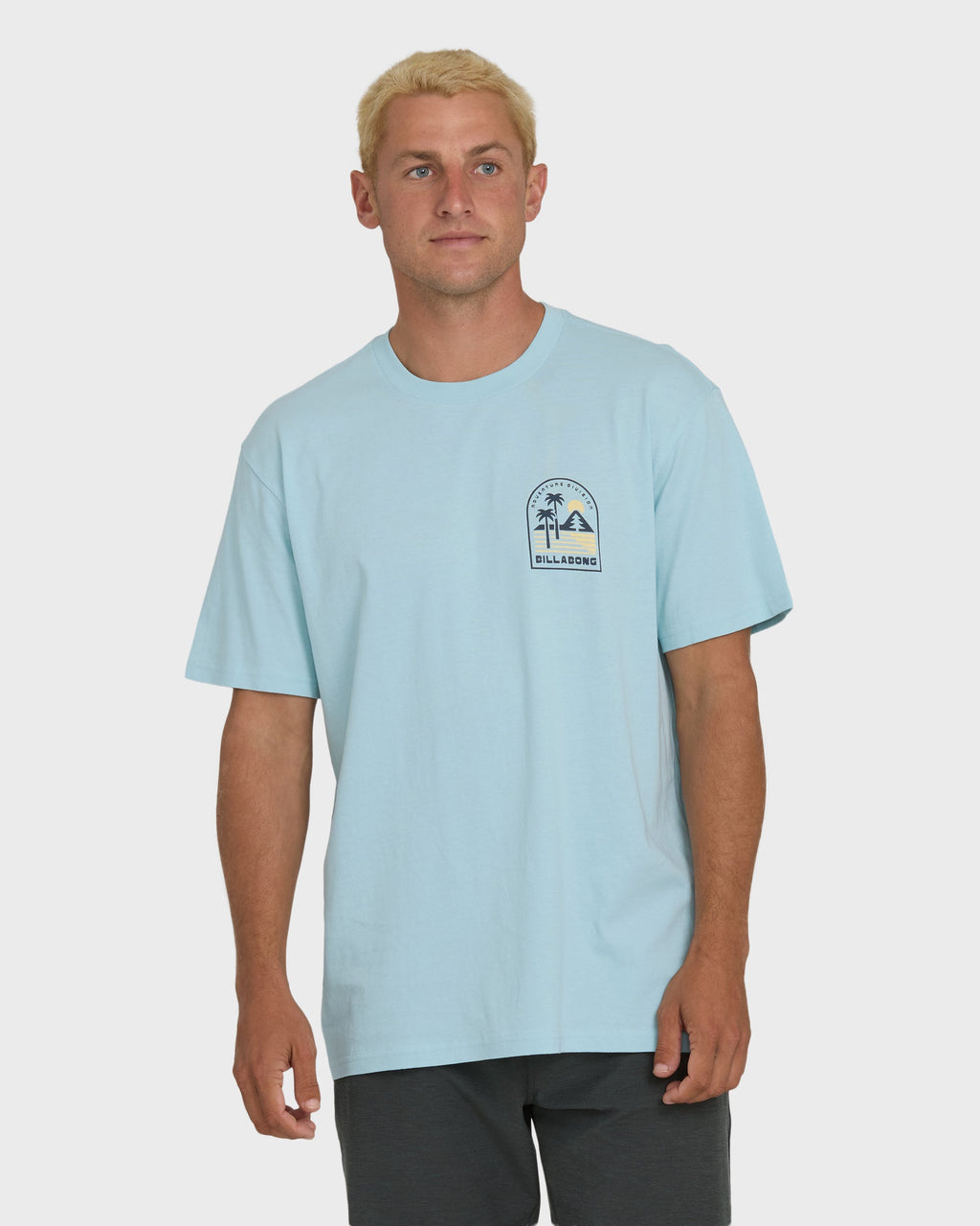 Billabong A/Div Sun Down Premium Short Sleeve Knit T-Shirt - Winter Sky