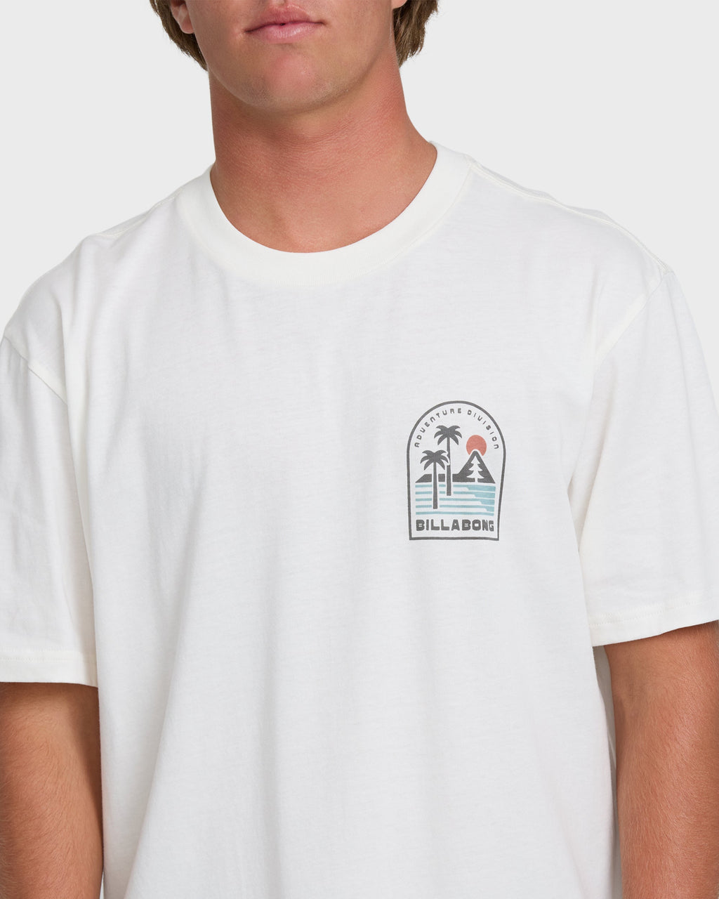 Billabong A/Div Sun Down Premium Short Sleeve Knit T-Shirt - Off White