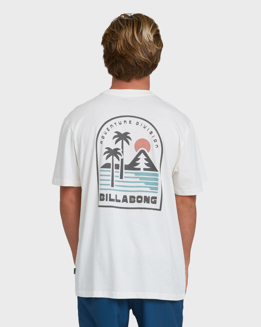 Billabong A/Div Sun Down Premium Short Sleeve Knit T-Shirt - Off White