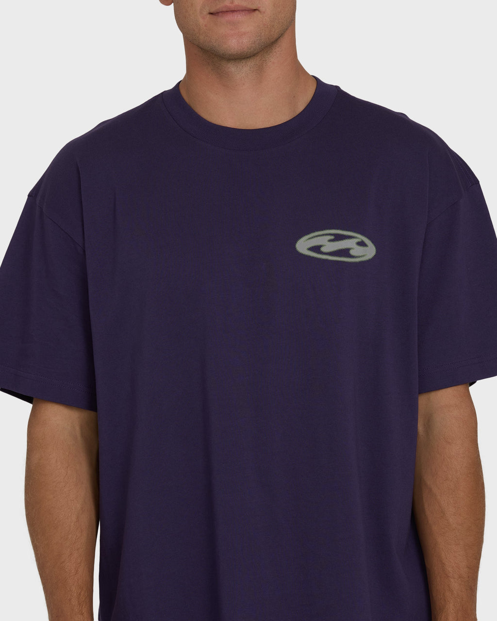 Billabong Bad Dog Tonedawg OG Short Sleeve Knit T-Shirt - Purple Velvet