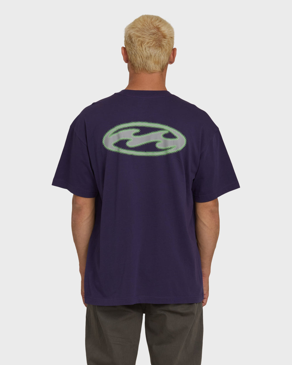 Billabong Bad Dog Tonedawg OG Short Sleeve Knit T-Shirt - Purple Velvet