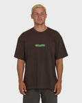 Billabong Marrow OG Short Sleeve Knit T-Shirt - Chocolate Brown