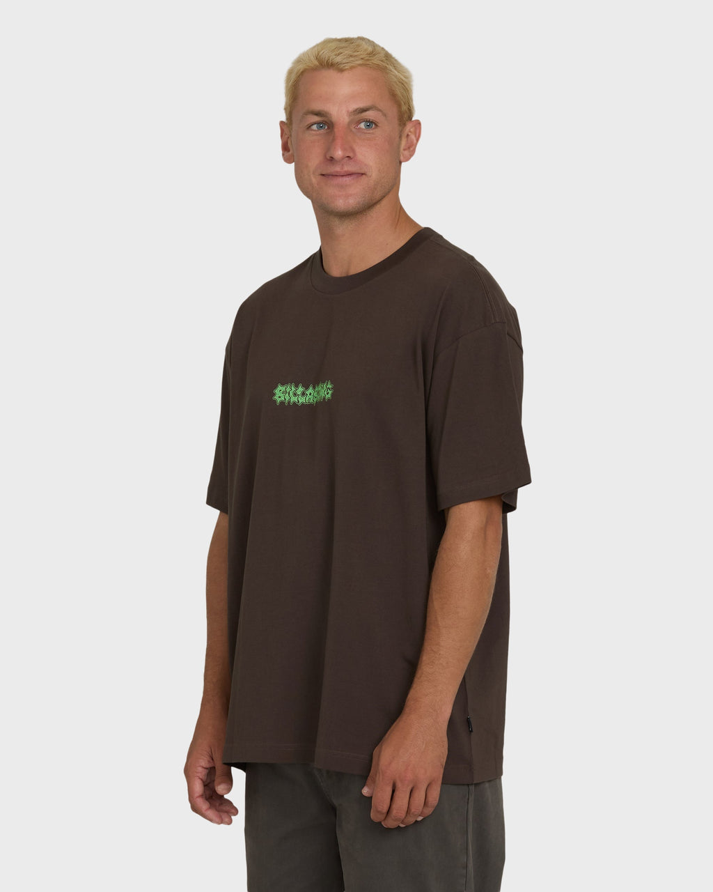 Billabong Marrow OG Short Sleeve Knit T-Shirt - Chocolate Brown