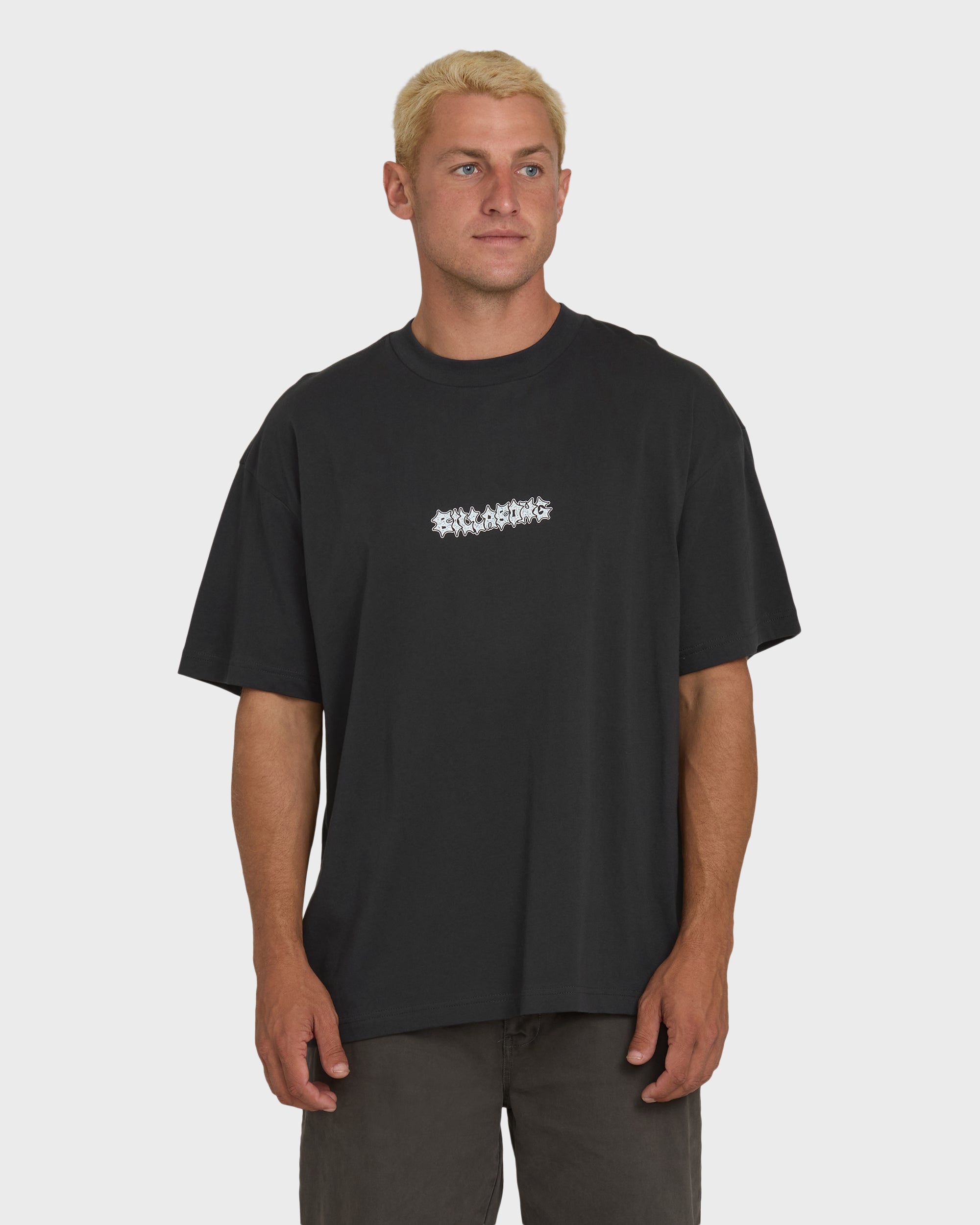 Billabong Marrow OG Short Sleeve Knit T-Shirt - Washed Black